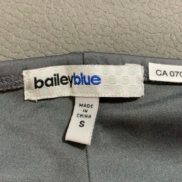 Steel gray strapless mini dress - Picture 3 of 3